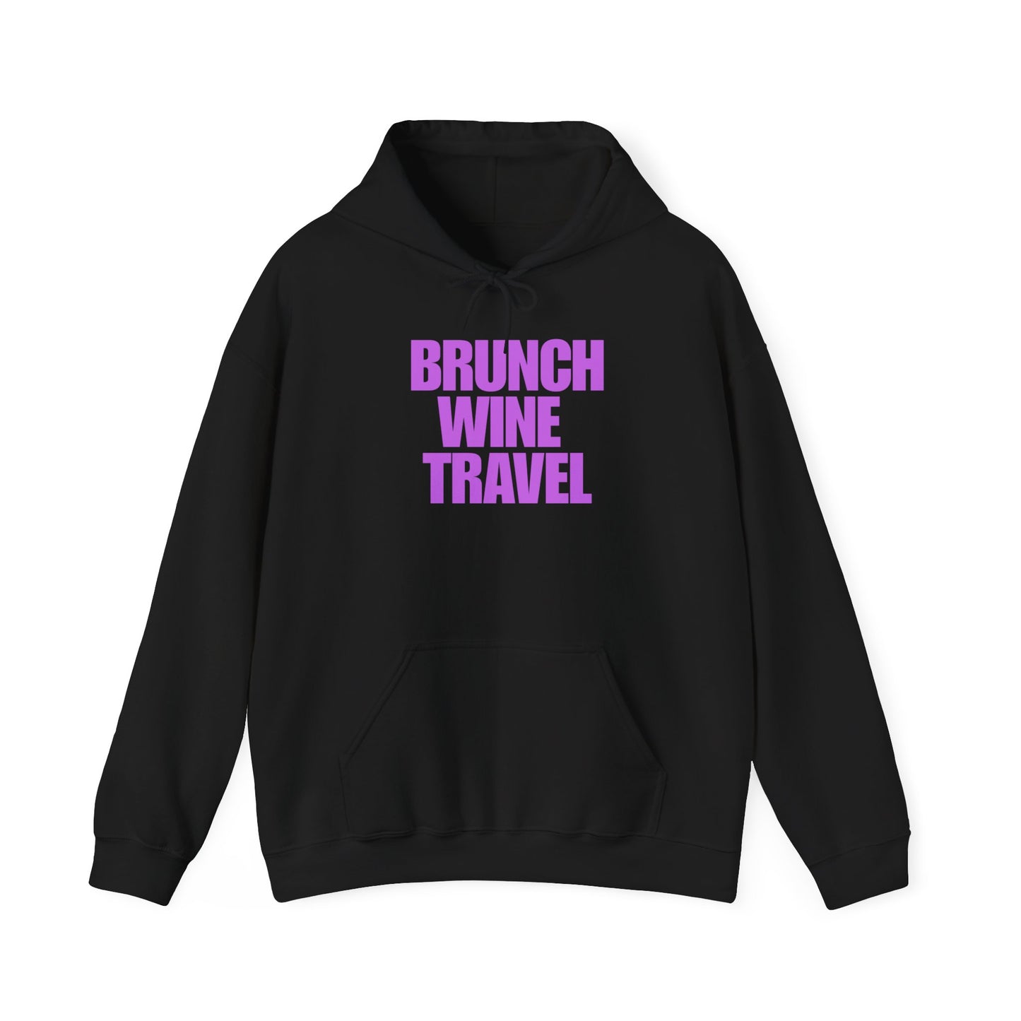 Brunch Wine Travel Hoodie