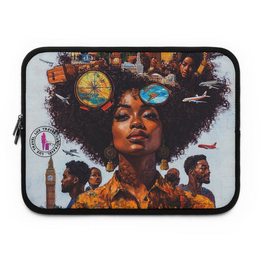 All Things Travel Laptop Sleeve