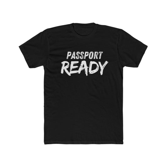 Passport Ready Cotton Crew Tee