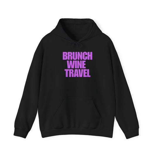 Brunch Wine Travel Hoodie