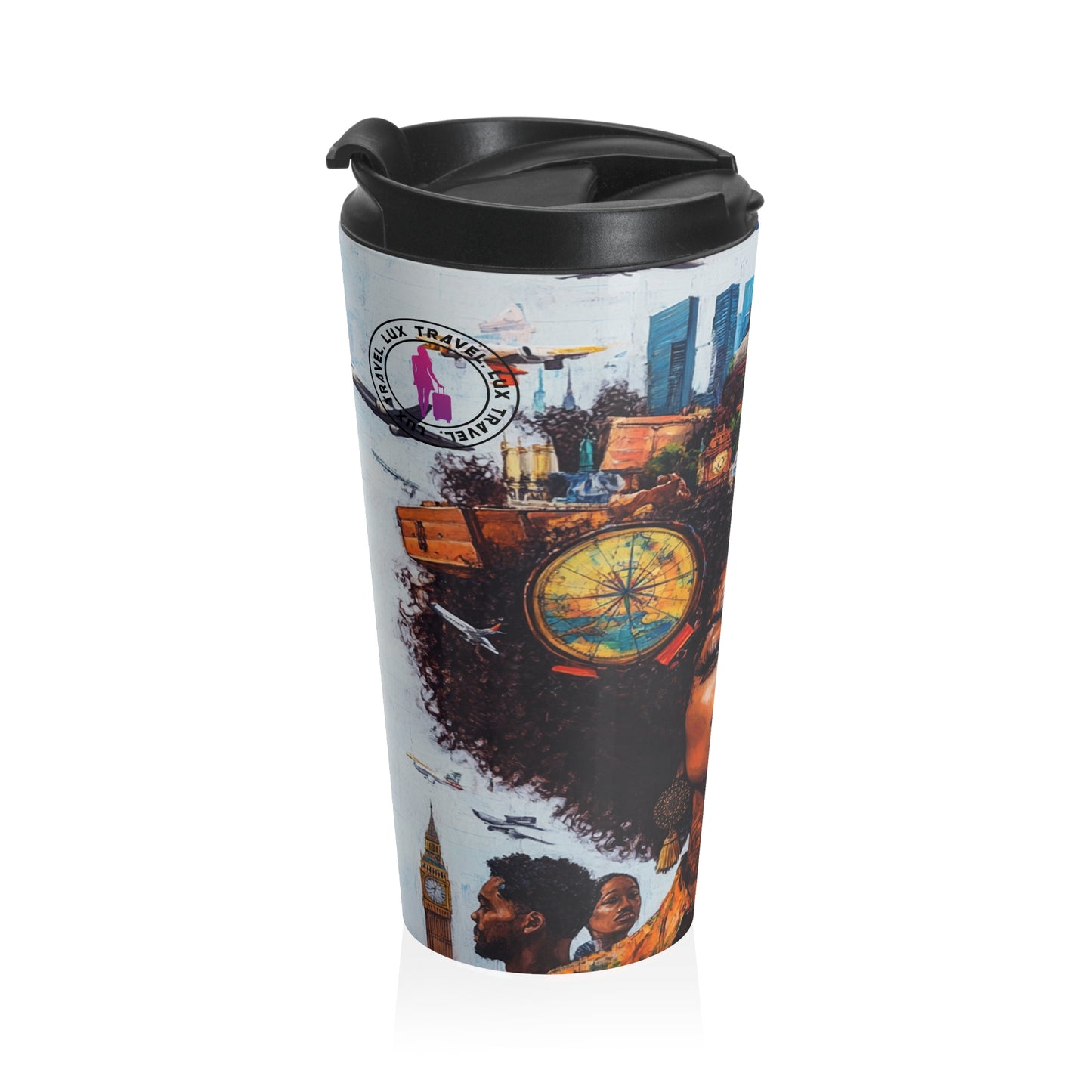 All Things Travel Stainless Steel Travel Mug