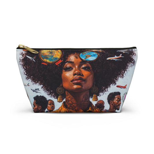 All Things Travel Accessory Pouch w T-bottom